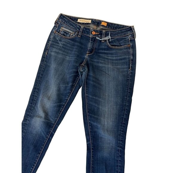 Anthropologie Pilcro and the Letterpress Women's Skinny Jeans Size 26 Blue Denim - Picture 2 of 5